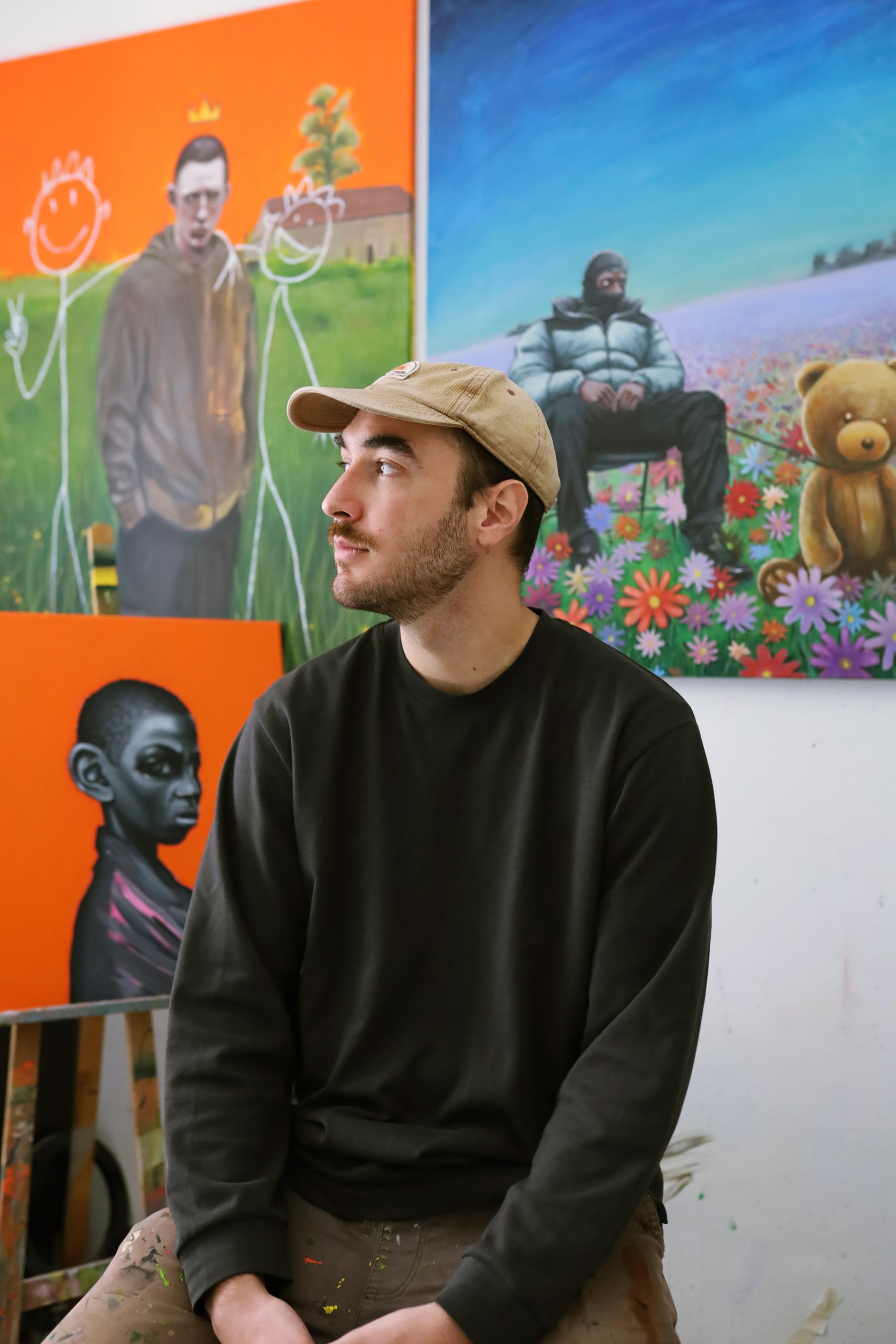 Kuro 222 dans son atelier.